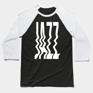 Jazz typography Baseball T-Shirt